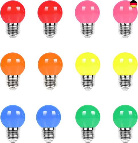 Bunte glühbirnen e27 led - bunte,
