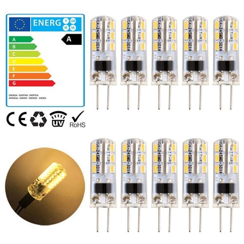 10x led lampe - 10x, 12v