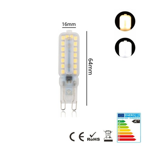 10x led 7w - 7w, 5w