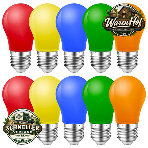 Bunte glühbirnen e27 led - e27, 1w