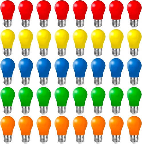 Stück e27 led bunte - 40,
