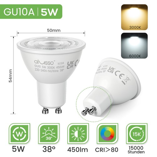 Led gu10 leuchtmittel - gu10,