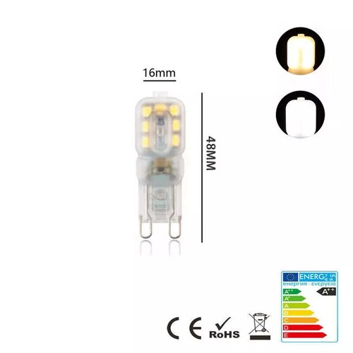 10x led 7w - g9,