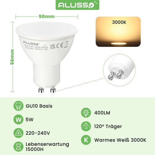 80 gu10 led - 10,