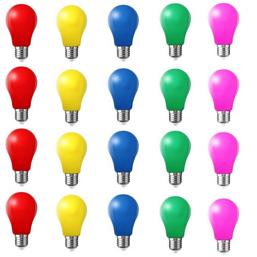 20er set farbige led - set,